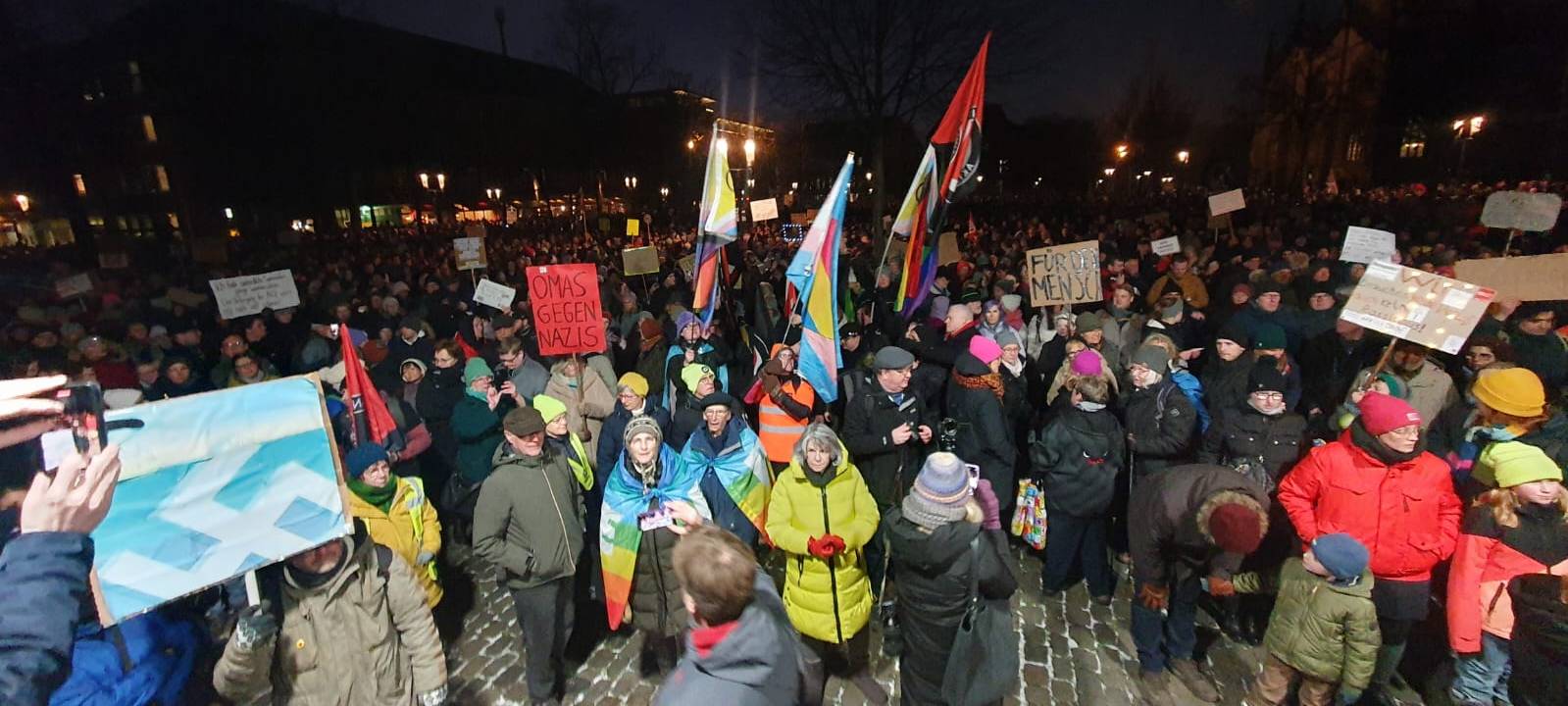MÜNSTER: Großdemo