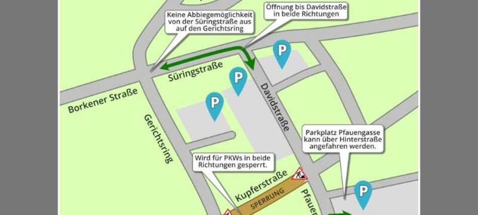 COESFELD: Neue Baustelle