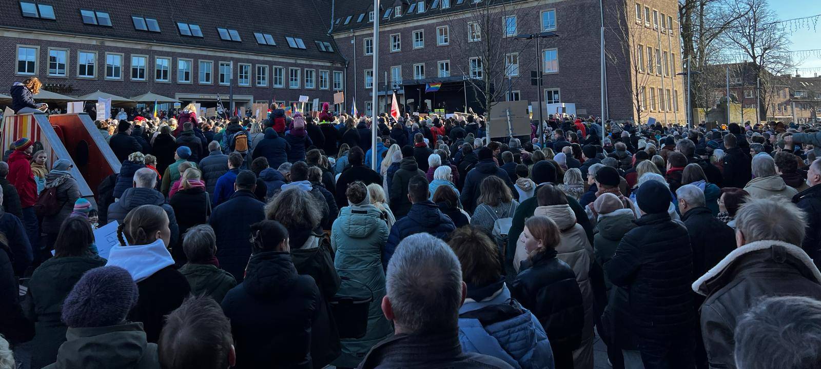 Demo gegen Rechts in Dülmen