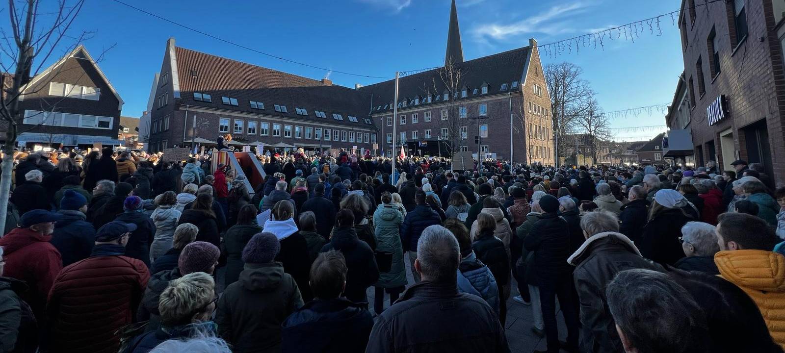 Demo gegen Rechts in Dülmen