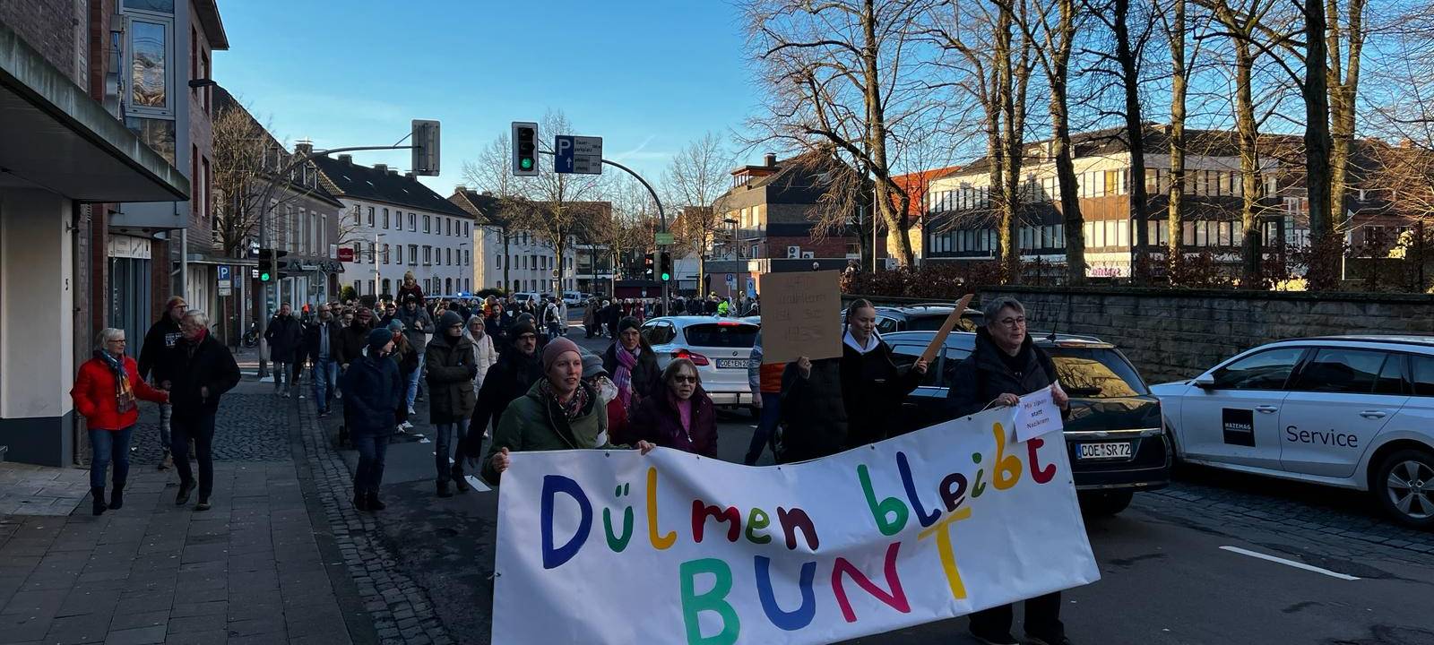Demo gegen Rechts in Dülmen