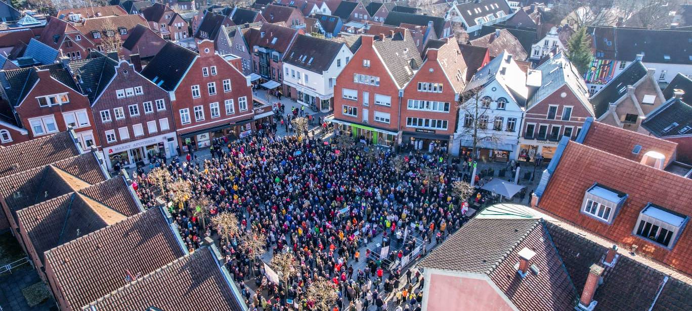 LÜDINGHAUSEN: Demo gegen Rechts