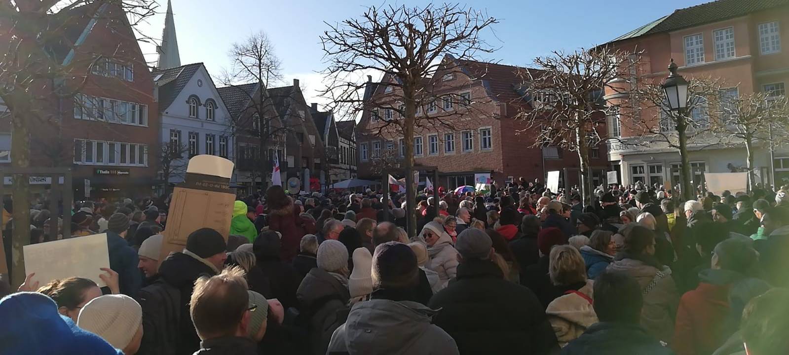 LÜDINGHAUSEN: Demo gegen Rechts