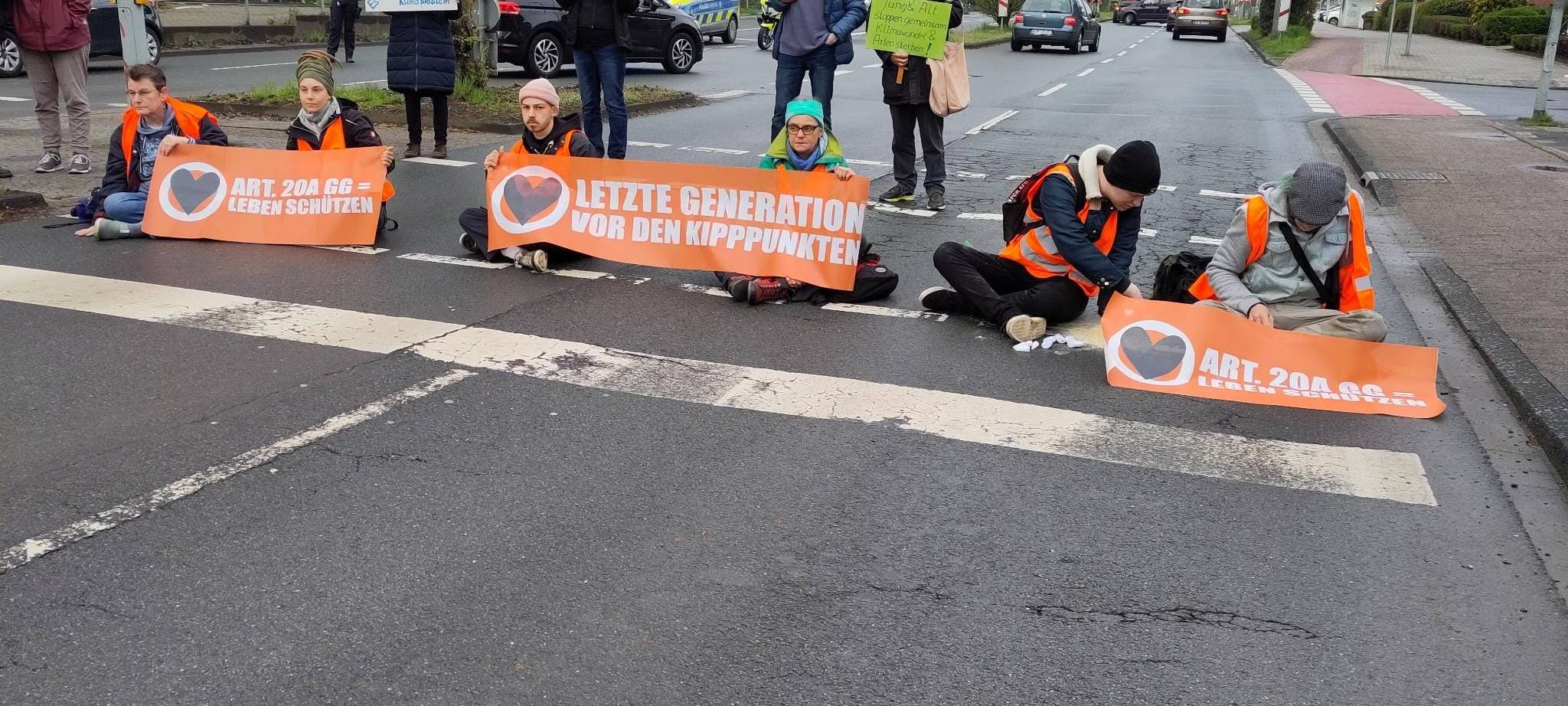 MÜNSTER: Geldstrafen für Klimakleber