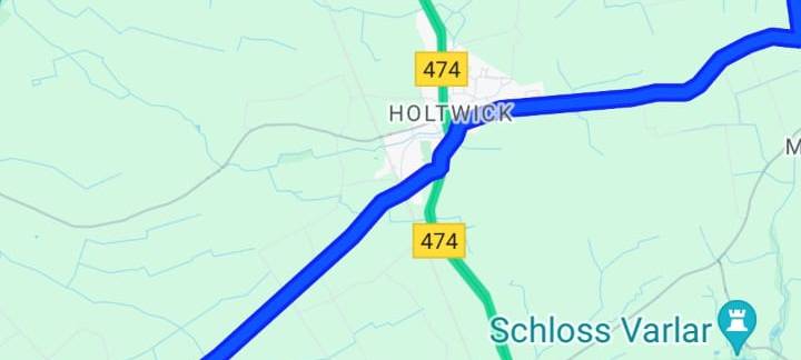 HOLTWICK: Bauer Werner demonstriert