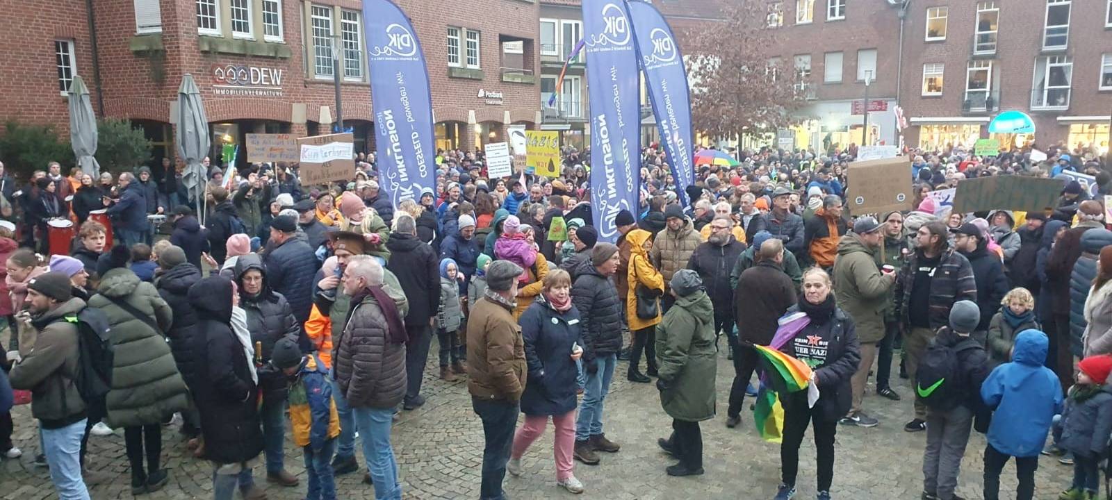 COESFELD: Demo gegen Rechts