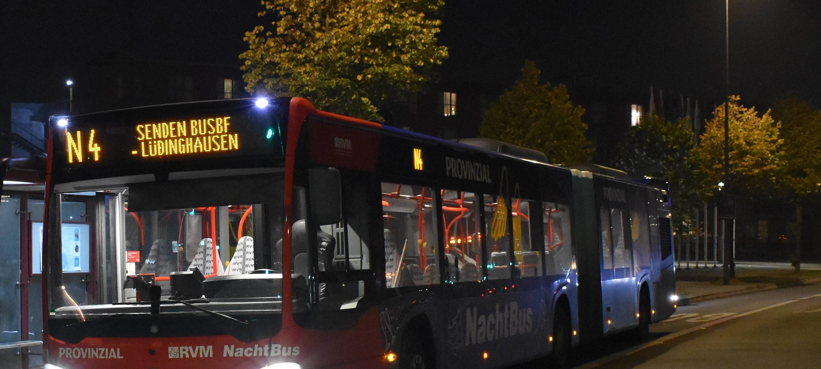 KREIS: Sicherheit in Nachtbussen an Karneval