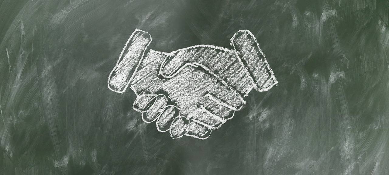 Der Handschlag