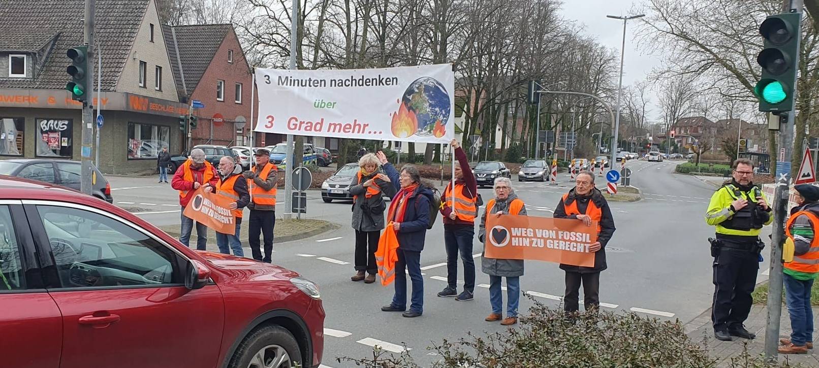 COESFELD: Blockade-Aktion