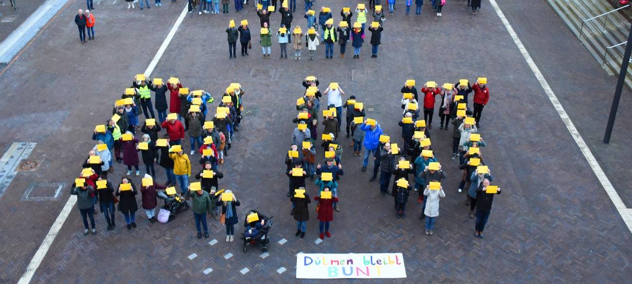DÜLMEN: Flashmob für Demokratie