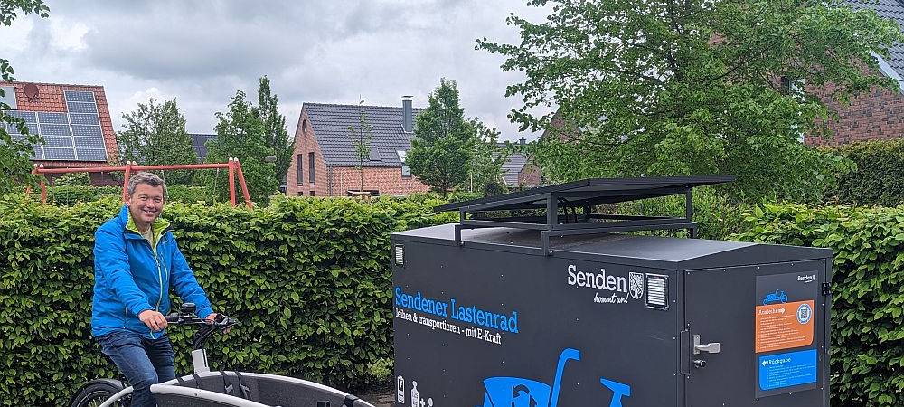 SENDEN: Lastenräder-Ausleih startet
