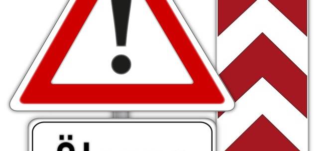 COESFELD/NOTTULN: Ölspuren beseitigt