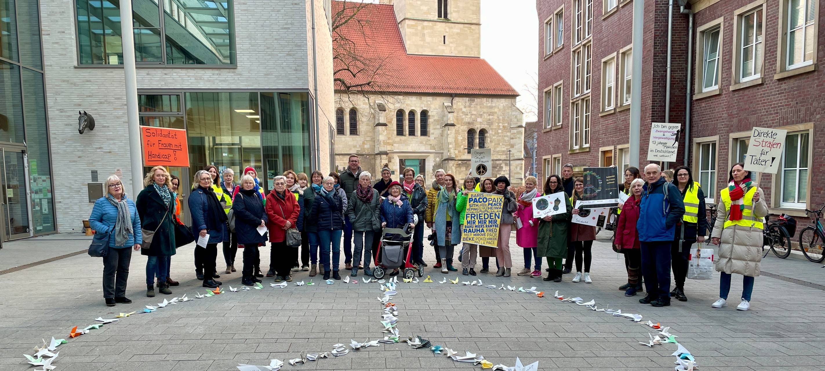 DÜLMEN: Friedlicher Demo-Zug