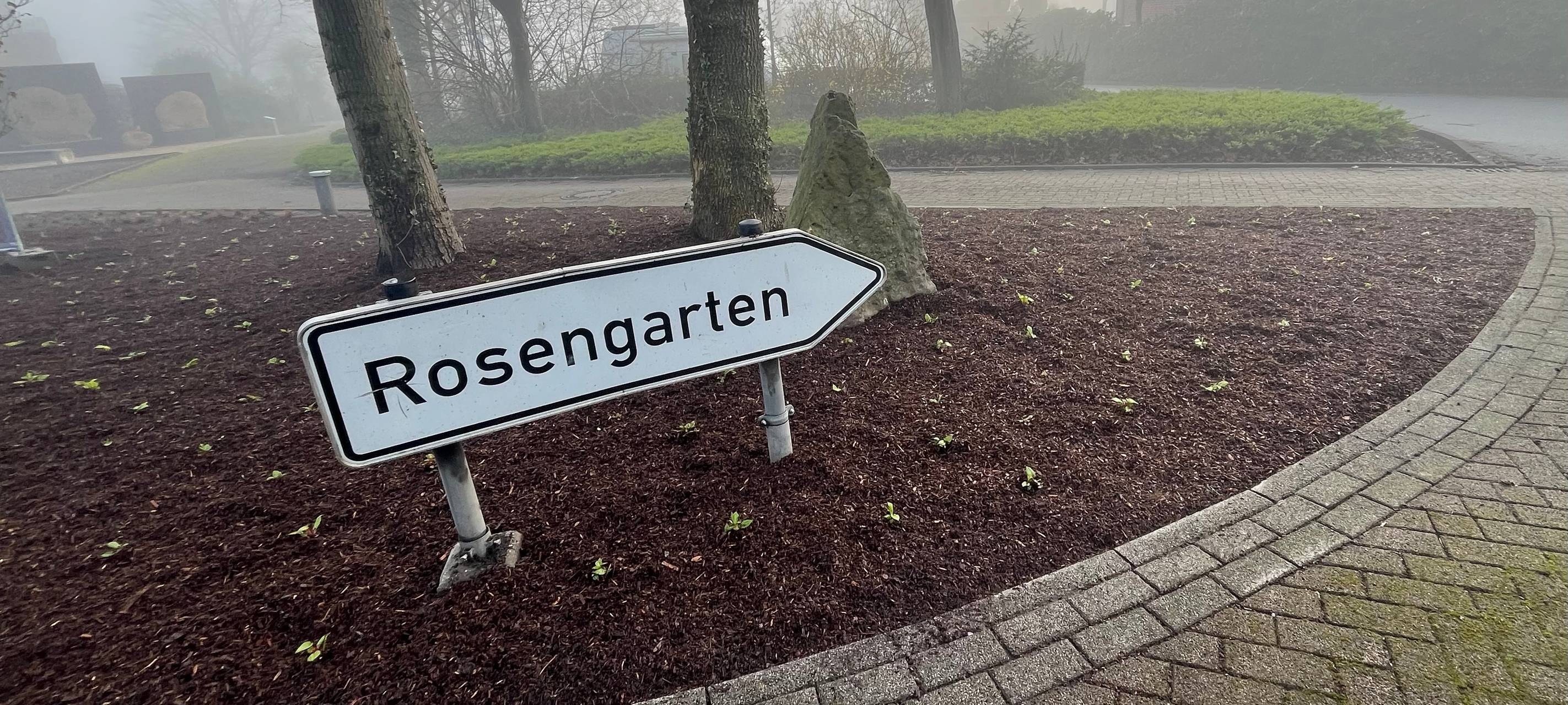 SEPPENRADE: Straßenbeete am Rosengarten