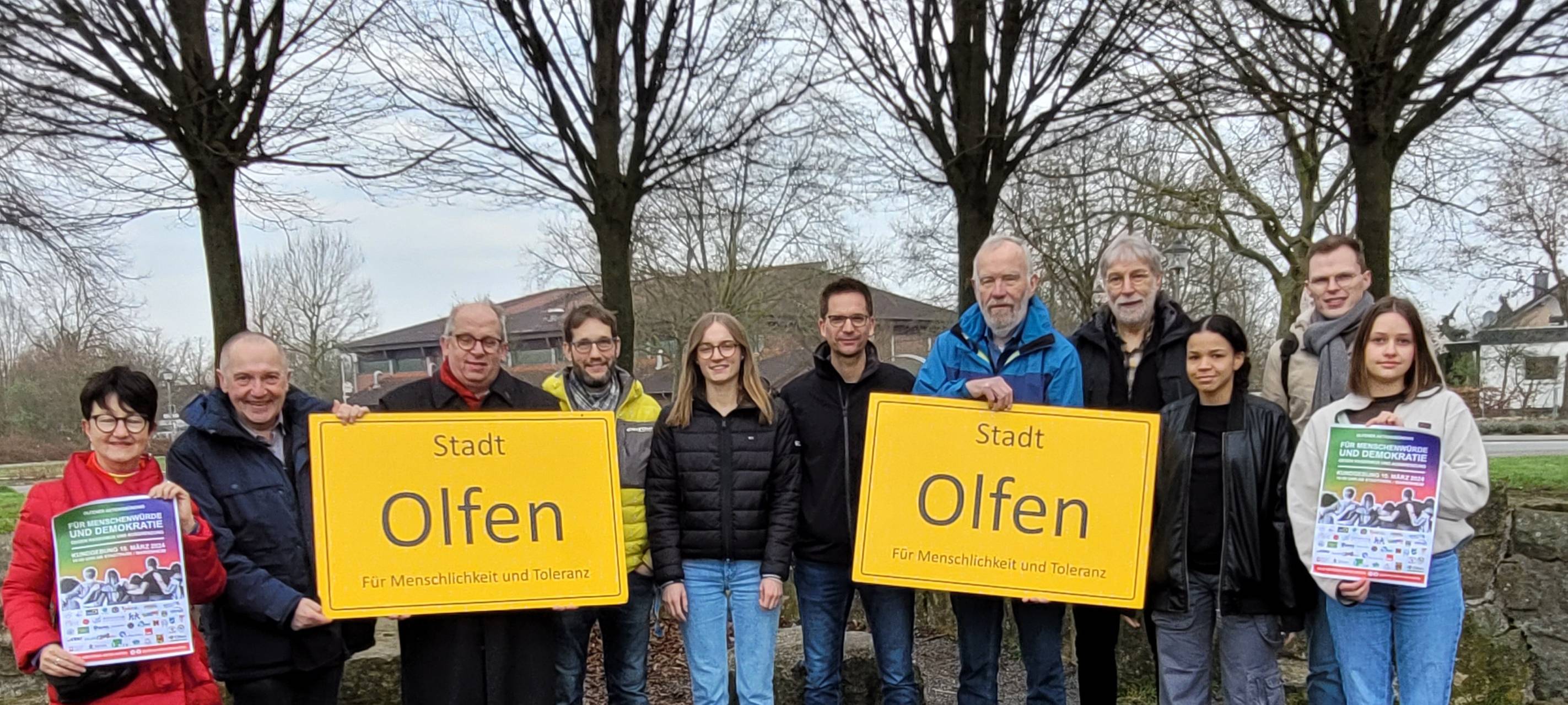 OLFEN: Demo für Demokratie