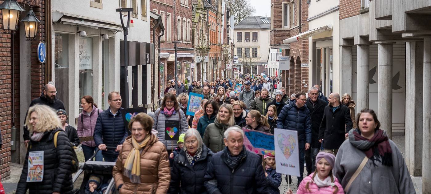 BILLERBECK: Erfolgreiche Demo