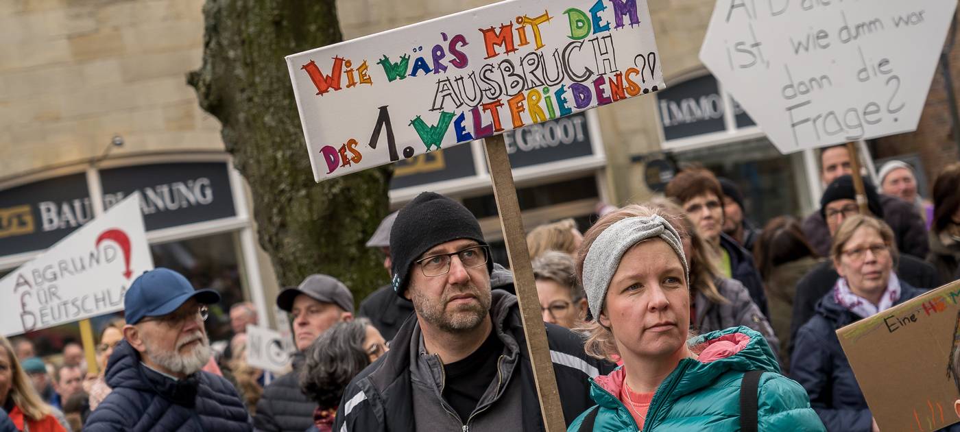 BILLERBECK: Erfolgreiche Demo