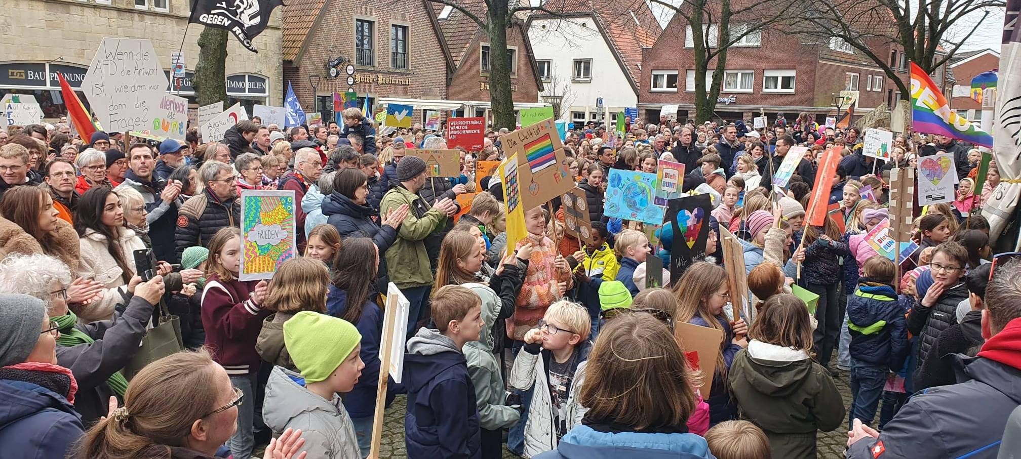 BILLERBECK: Friedens-Demo