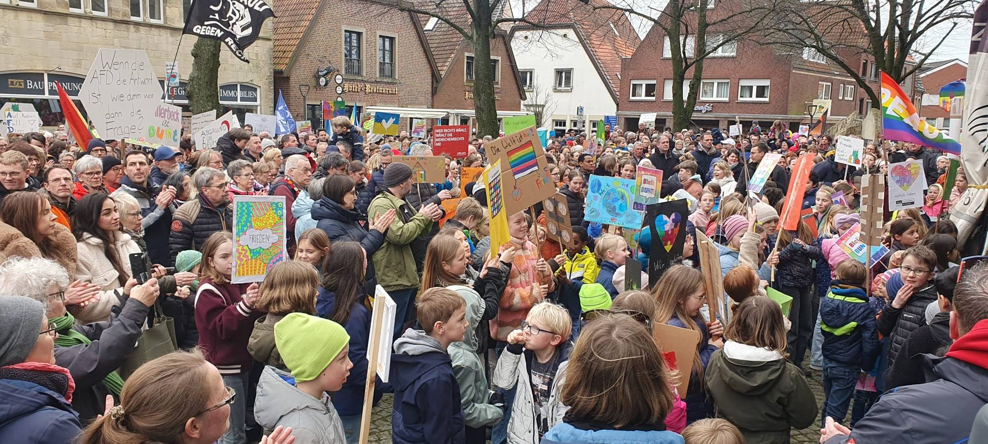 BILLERBECK: Erfolgreiche Demo