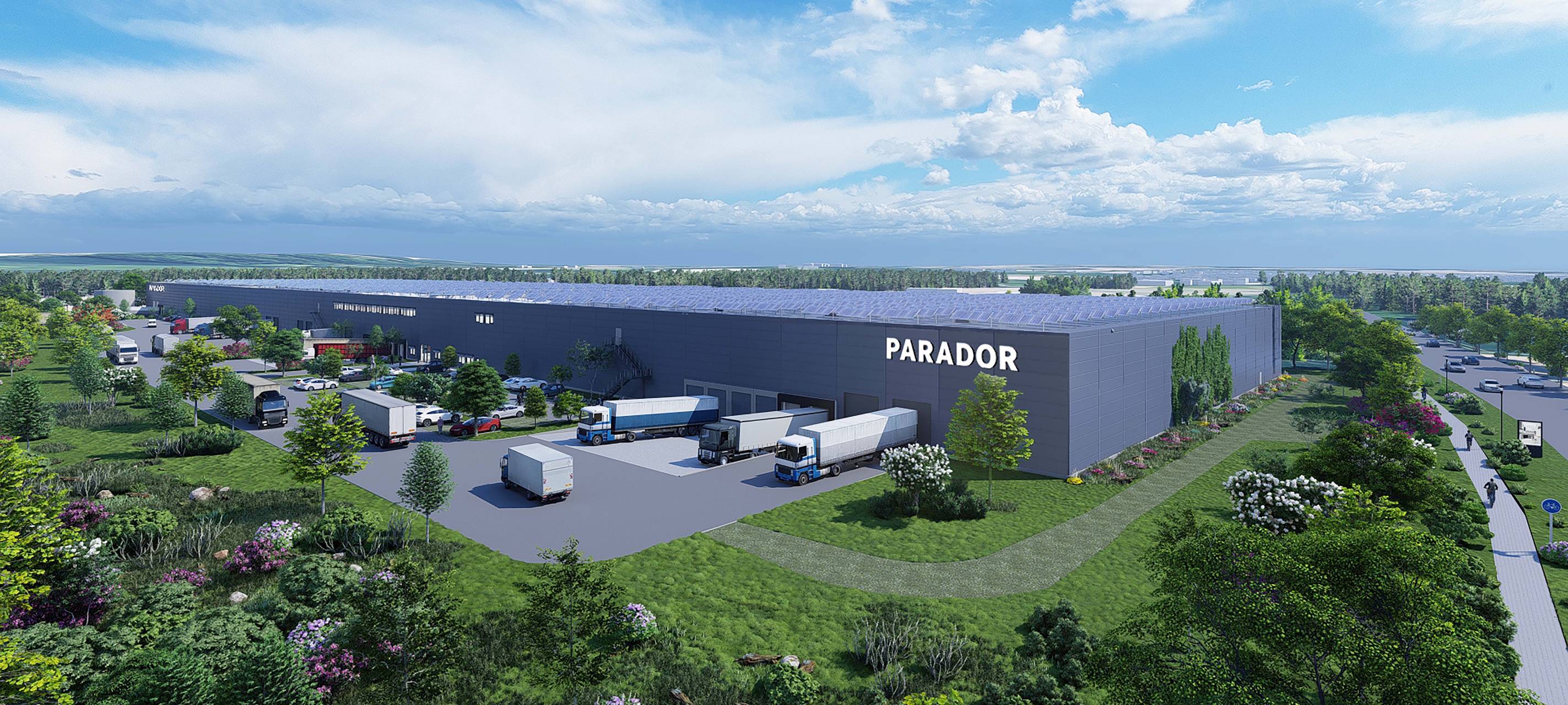 COESFELD: Neues Parador-Logistikzentrum