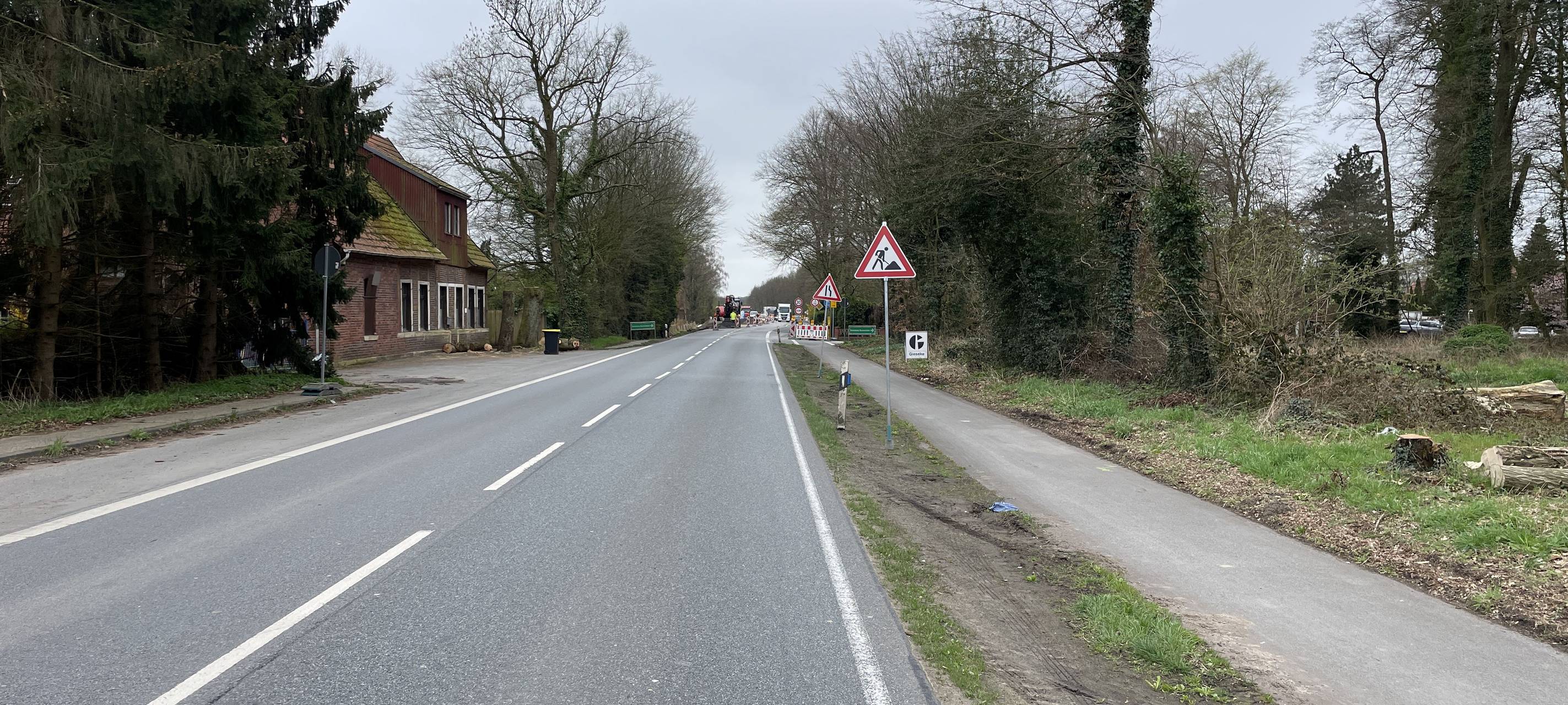 SENDEN: Wartezeiten vor Baustellenampel