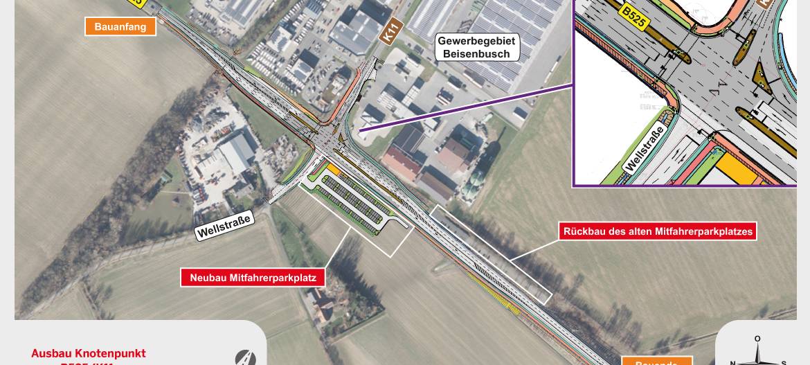 NOTTULN: Arbeiten Beisenbusch starten