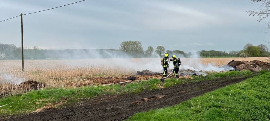 BULDERN: Scheunenbrand