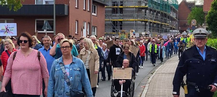 NORDKIRCHEN: Demo erfolgreich