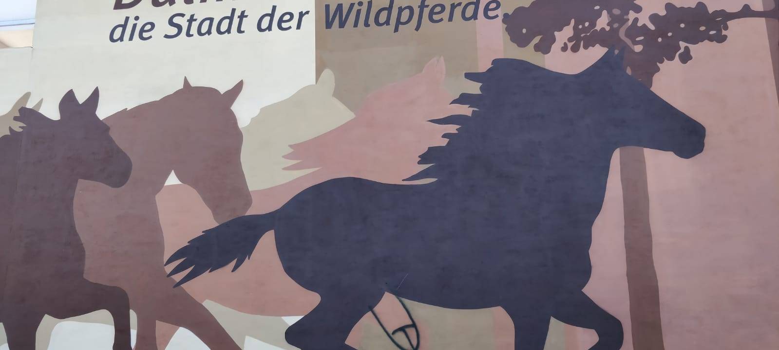 Wildpferdebild in Dülmen soll restauriert werden