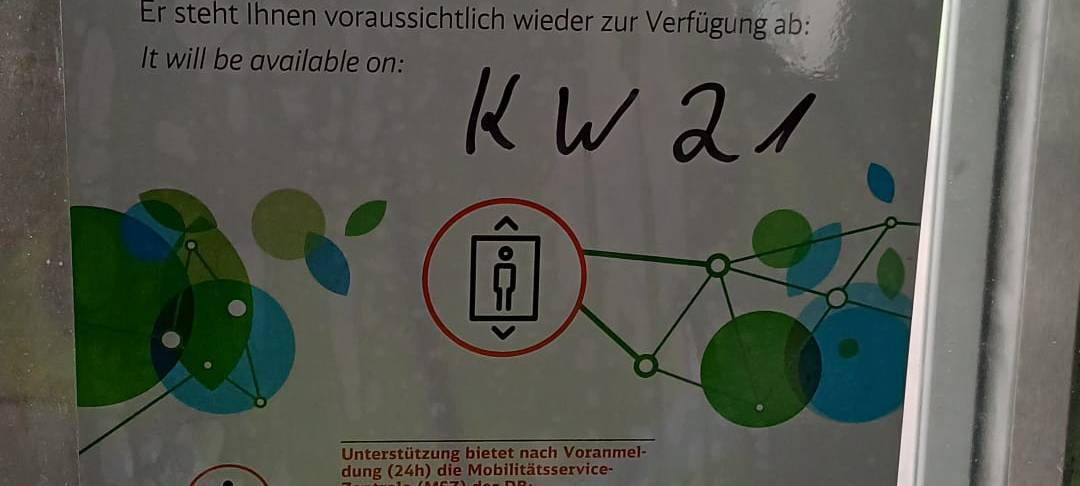 DÜLMEN: Vandalismus an Aufzug