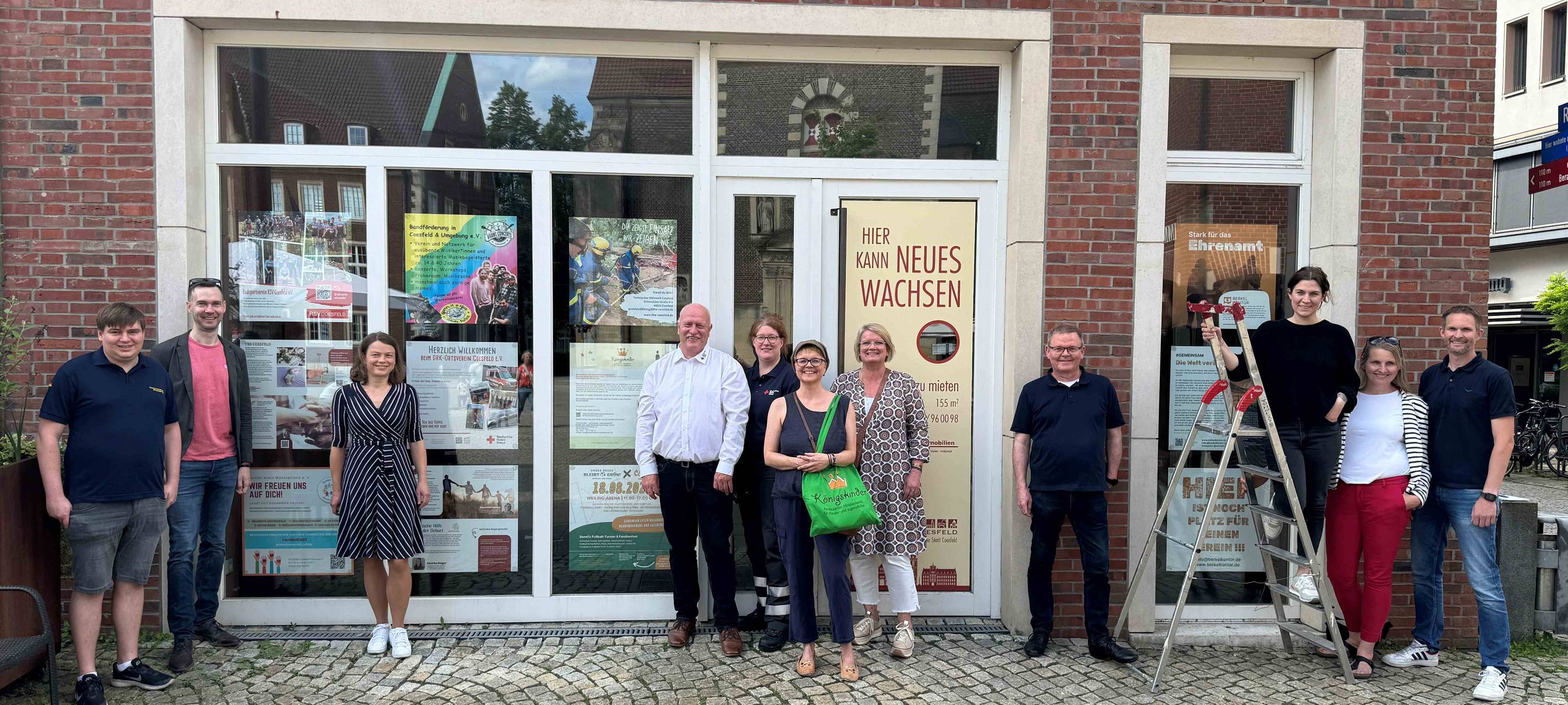 COESFELD: Auf ehrenamtliche Arbeit hinweisen