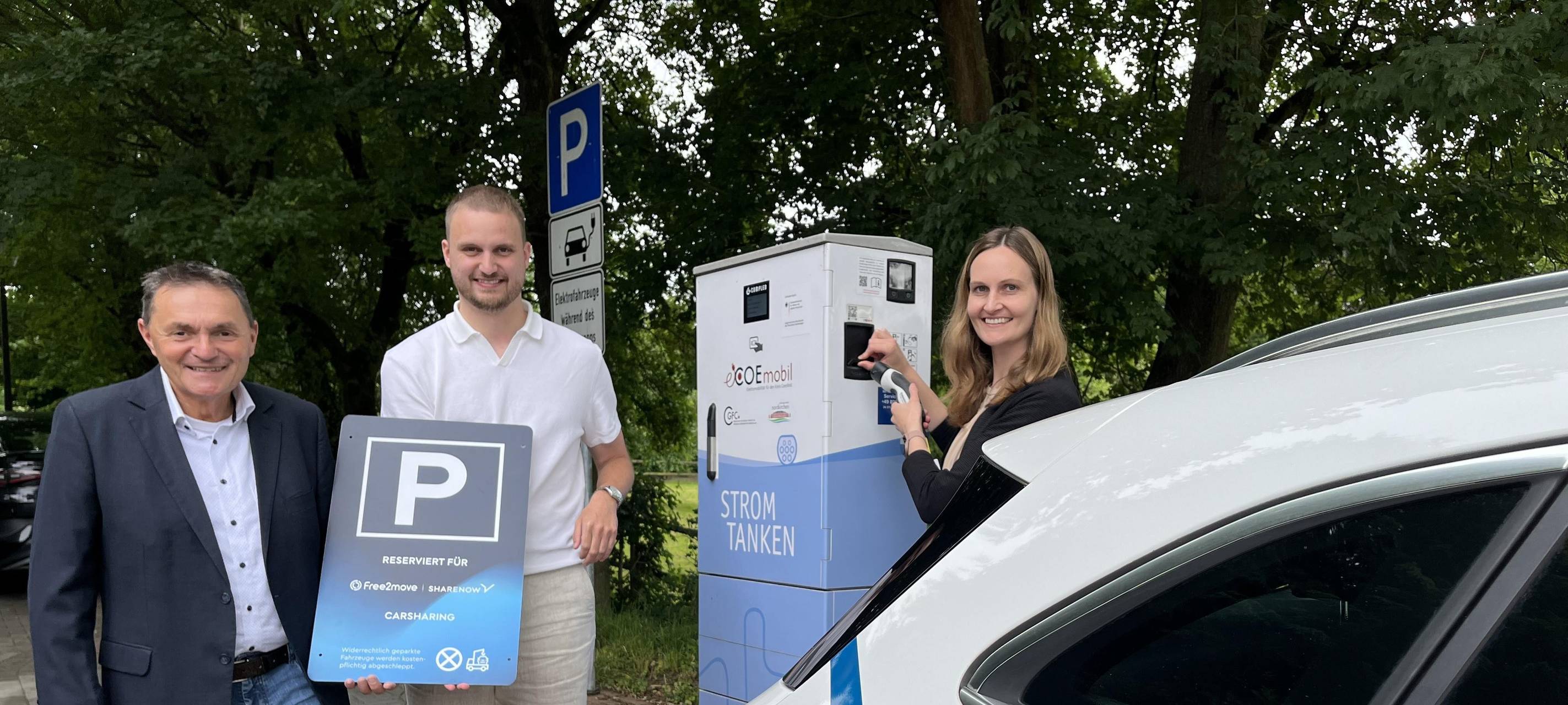 NORDKIRCHEN: E-Carsharing-Stationen