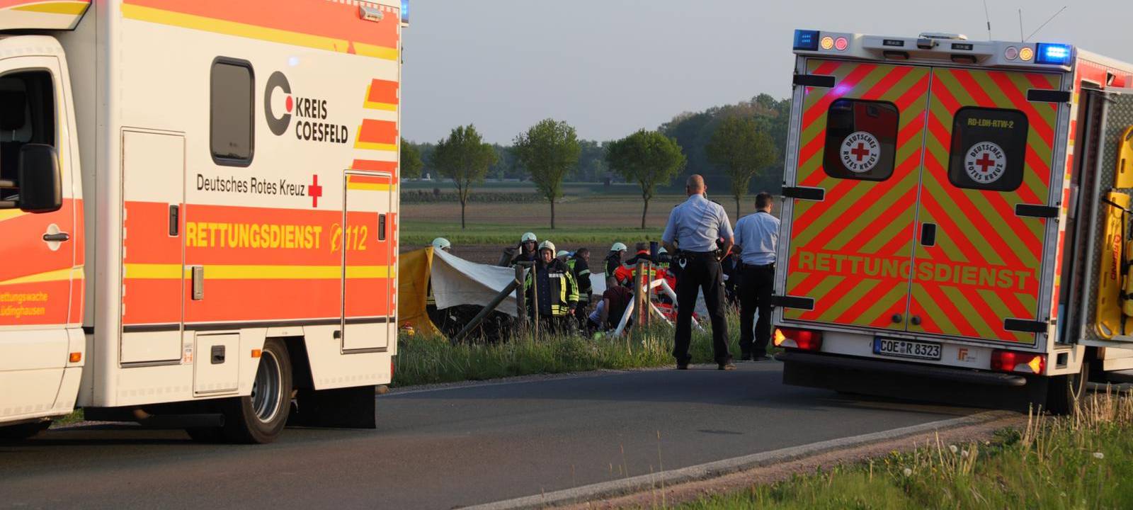 Tödlicher Unfall in Olfen