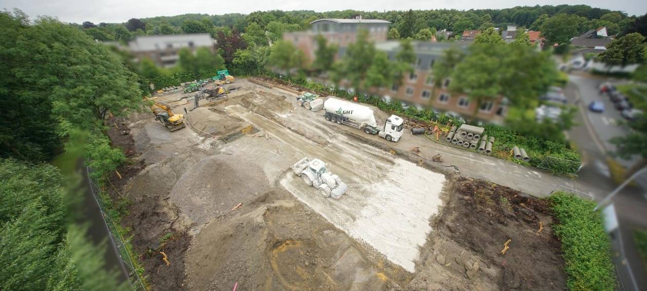 COESFELD: Bauarbeiten beobachten