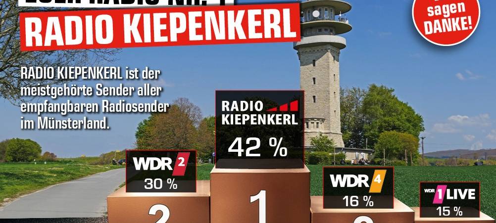 KREIS: Radio Kiepenkerl eure Nr. 1