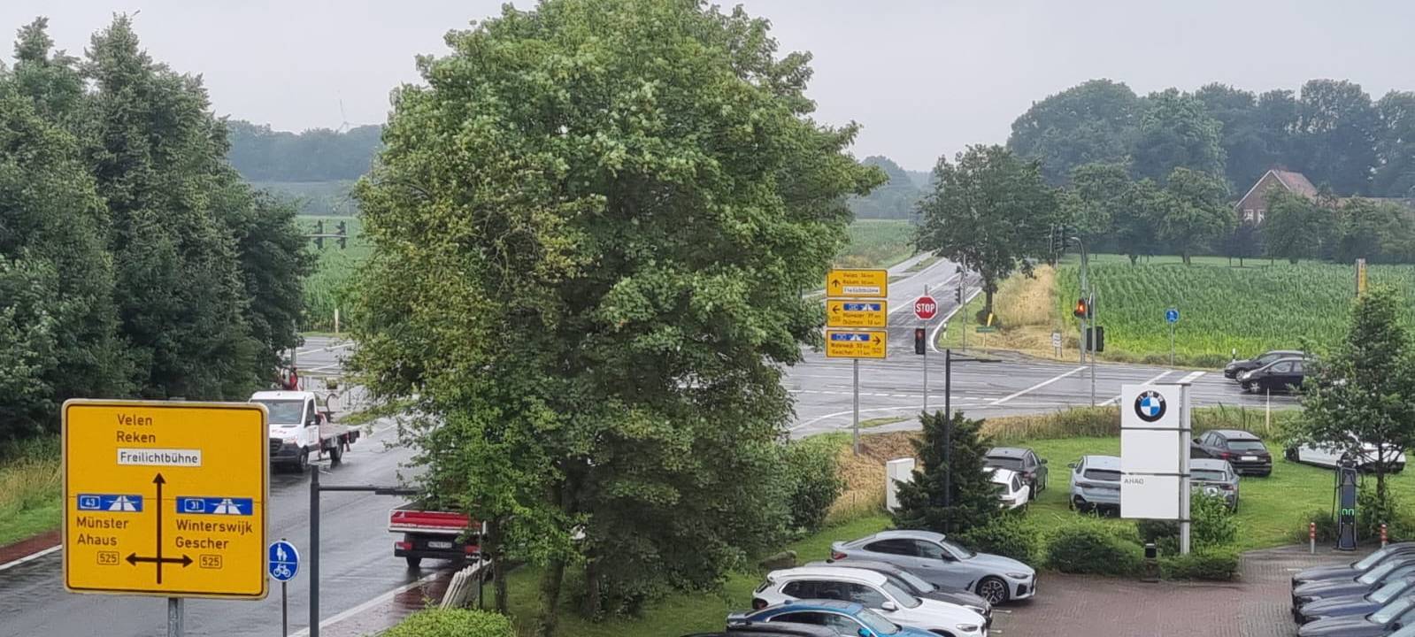 COESFELD: Kreuzung wieder frei
