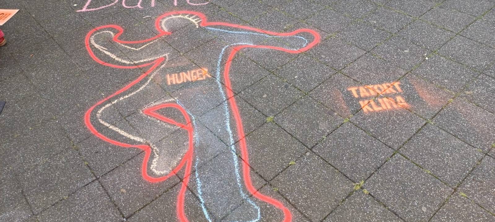 COESFELD: Aktion von Klima-Aktivisten