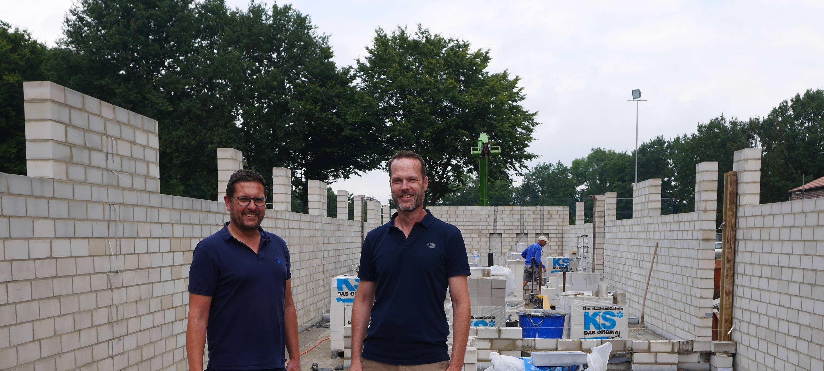 LÜDINGHAUSEN: Umkleide-Arbeiten am Stadion