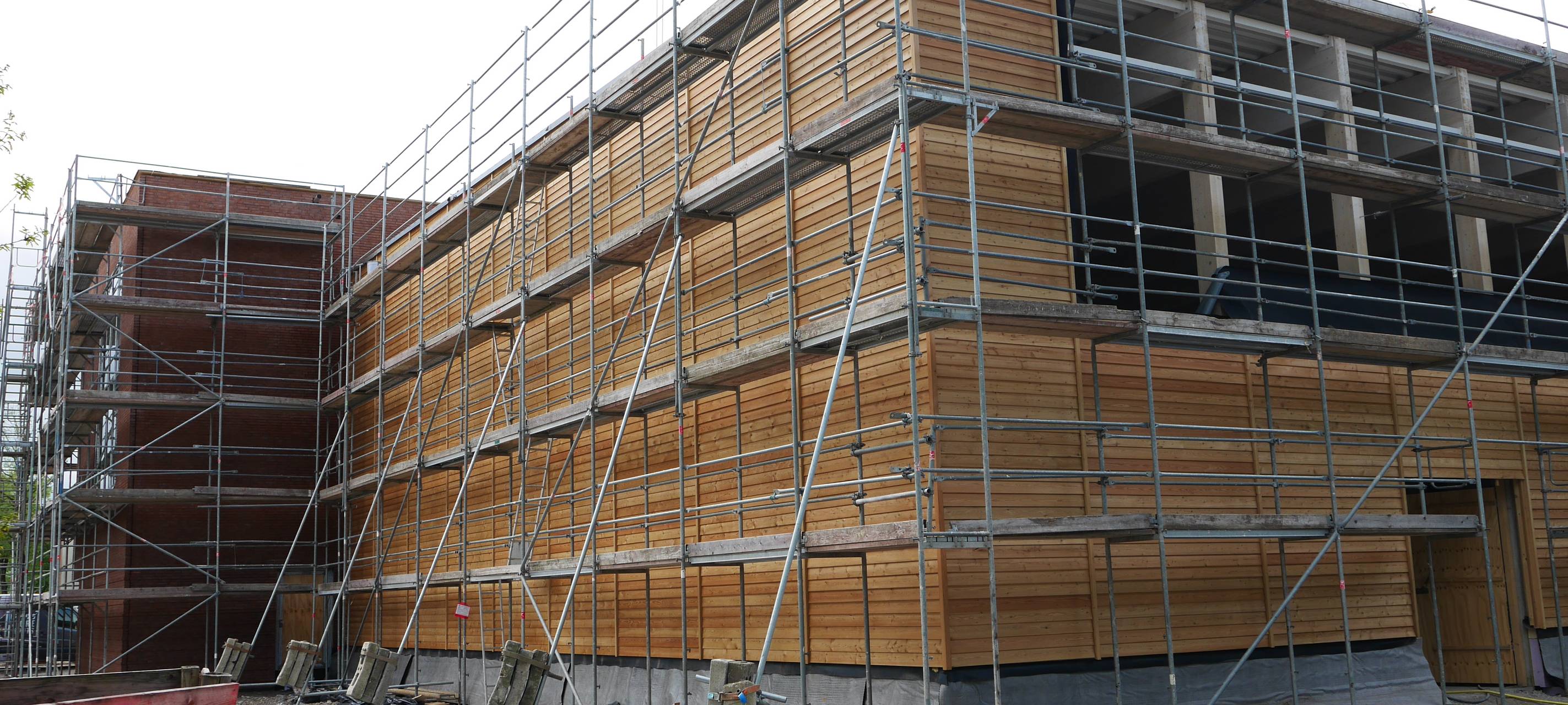 Sekundarschul-Baustelle in Lüdinghausen