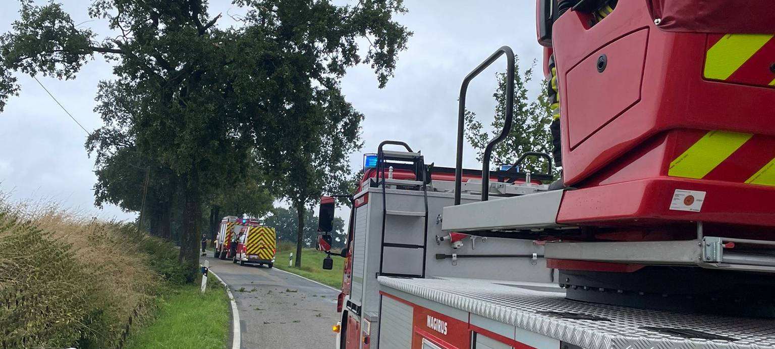 DARUP/BILLERBECK: Gewitter-Einsatz