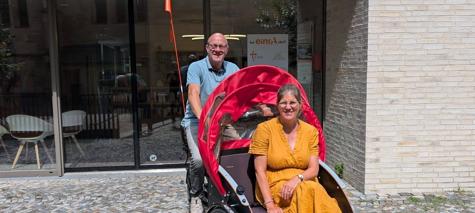 DÜLMEN: E-Rikscha-Projekt