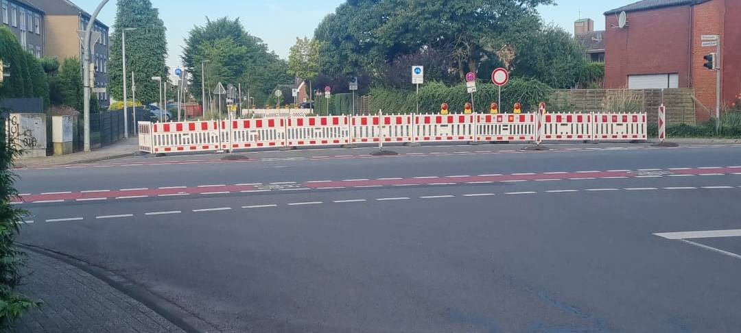 DÜLMEN: Sendener Straße gesperrt