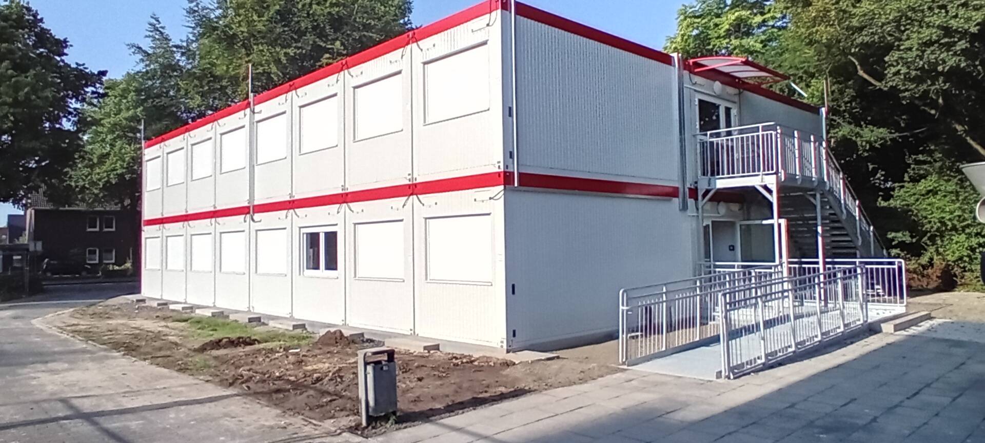 COESFELD: Container statt Sporthalle