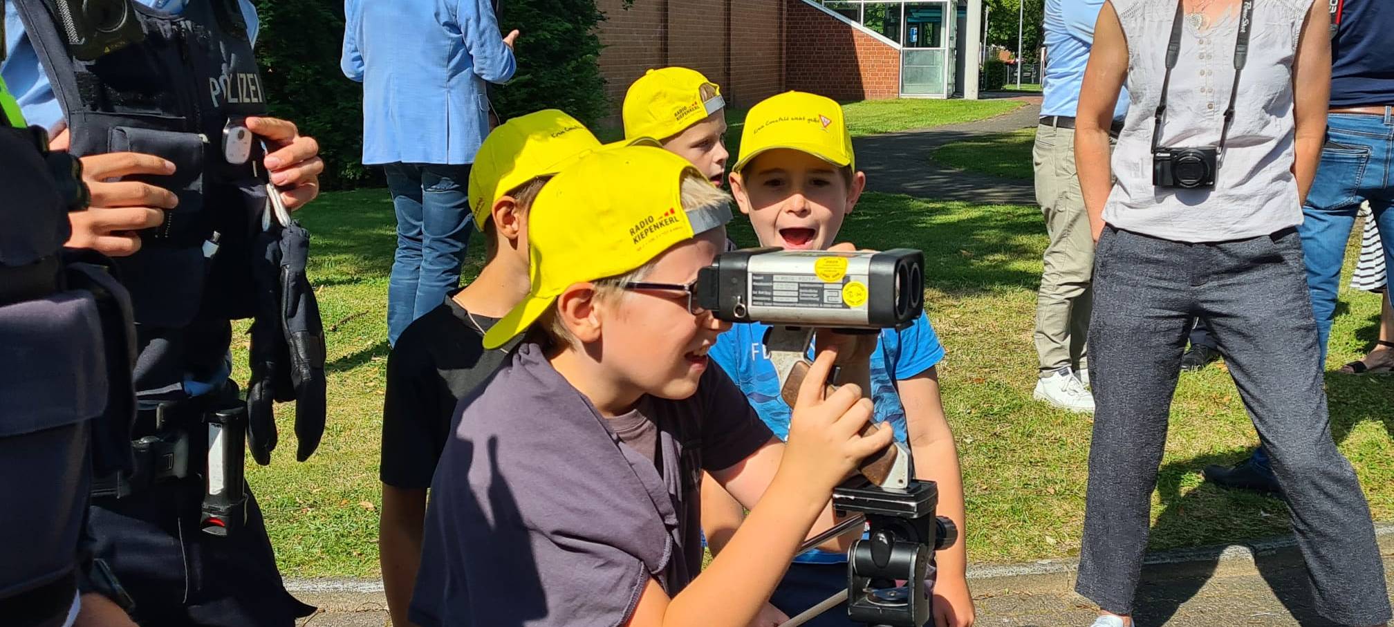 Kids bei Polizei-Kontrolle in Billerbeck