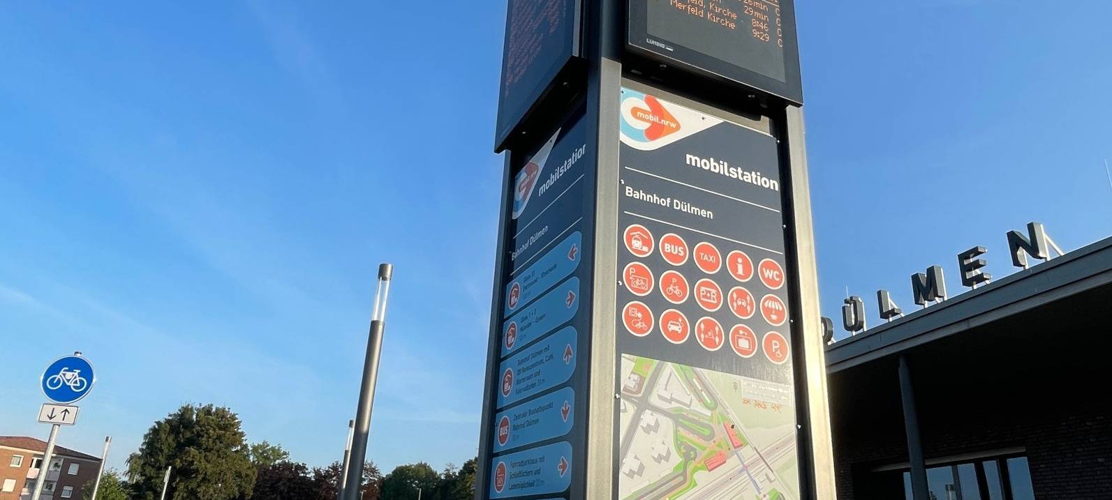 DÜLMEN: Infotafeln für Besucher
