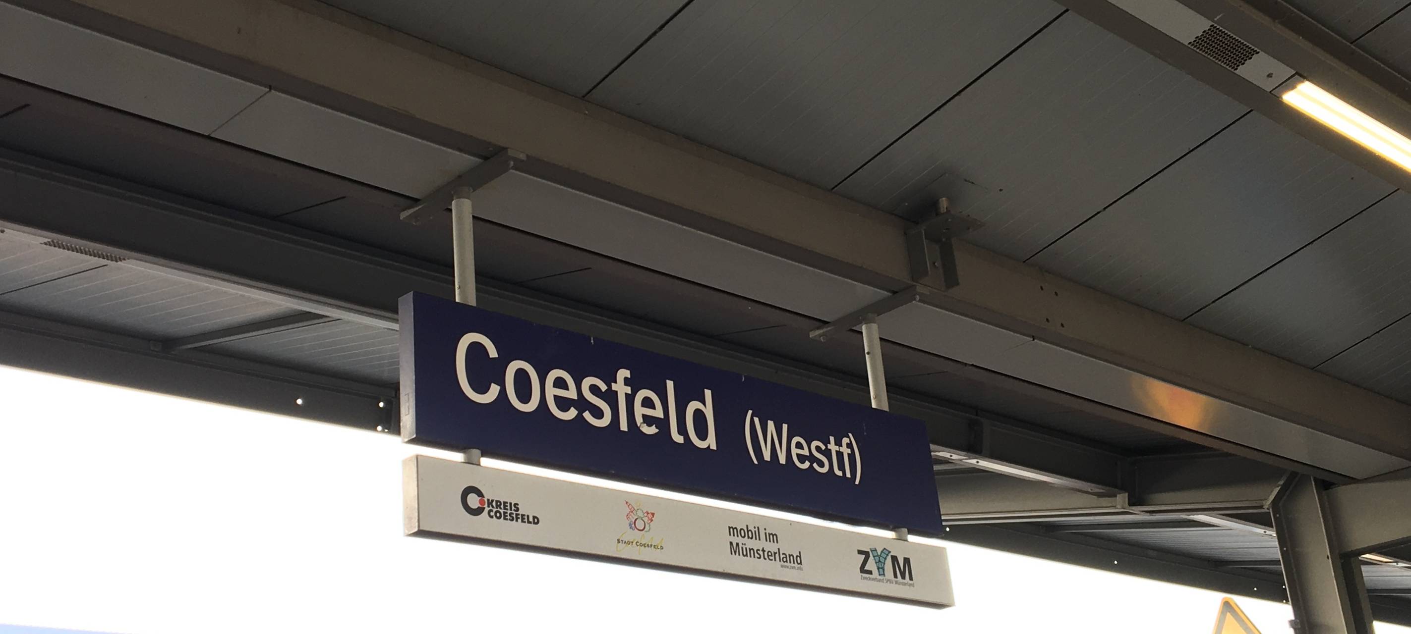 COESFELD: Wieder Züge nach/aus Dorsten