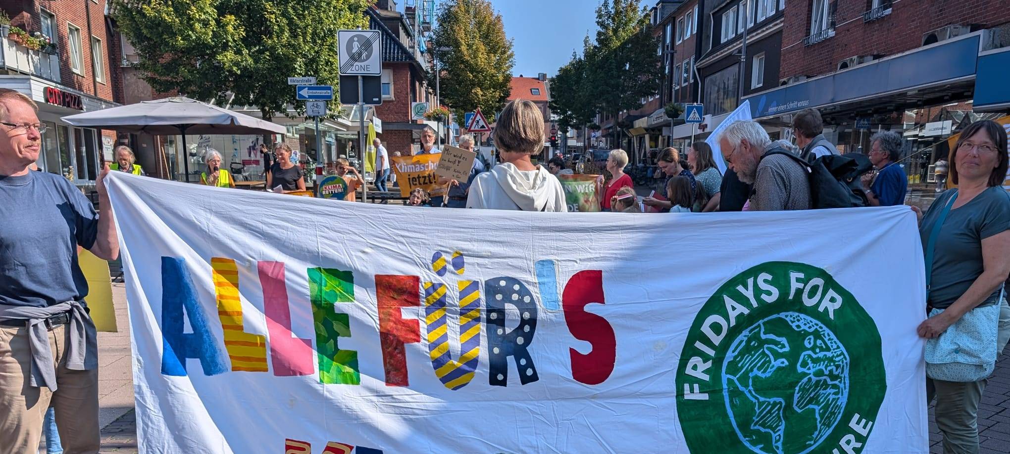 DÜLMEN: Mahnwache für Klimaschutz