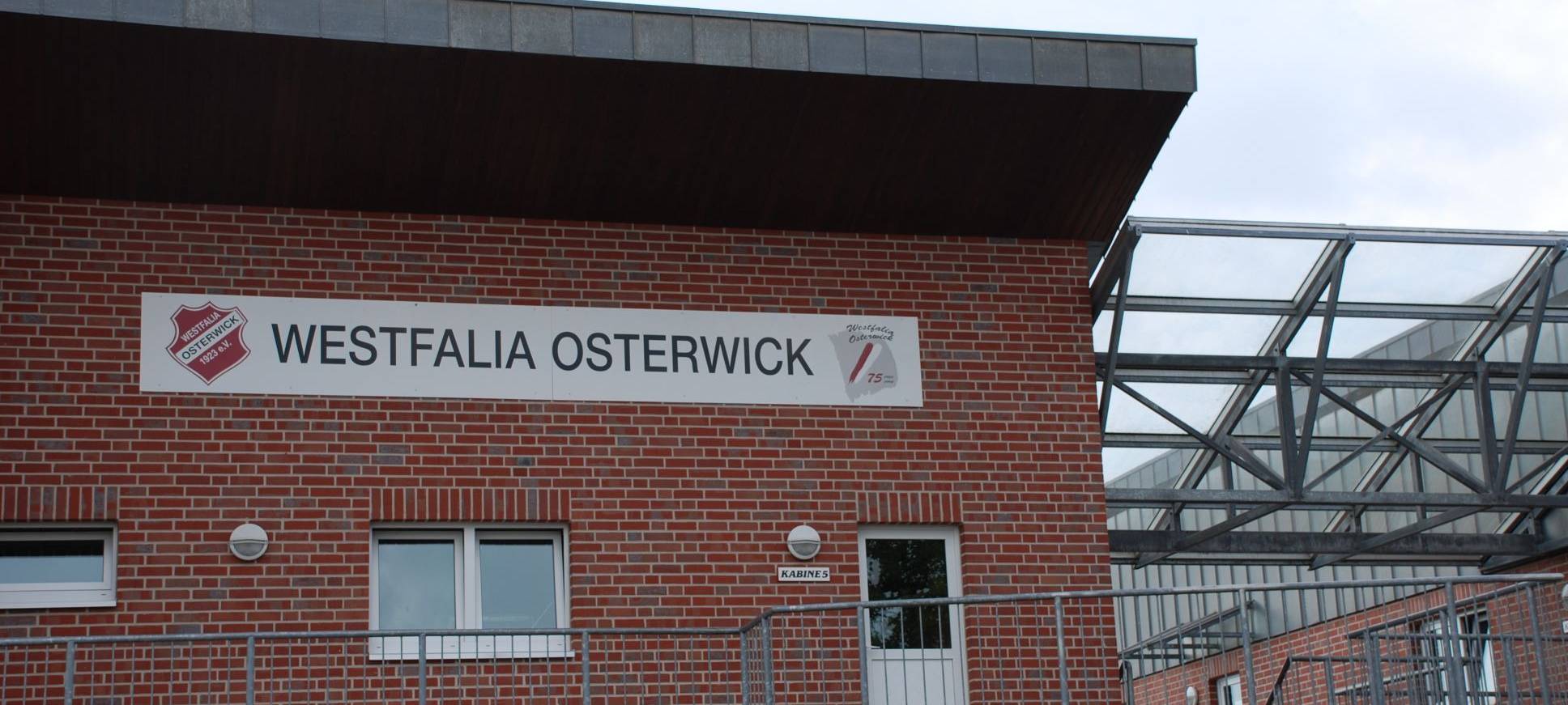Westfalia Osterwick: bald neue Flutlichtanlage