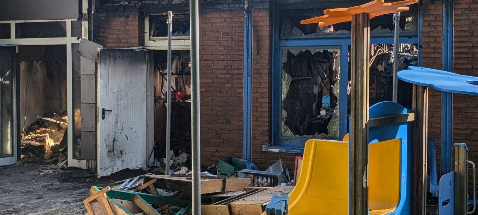 Nach Brand im Spiekerhof Kindergarten