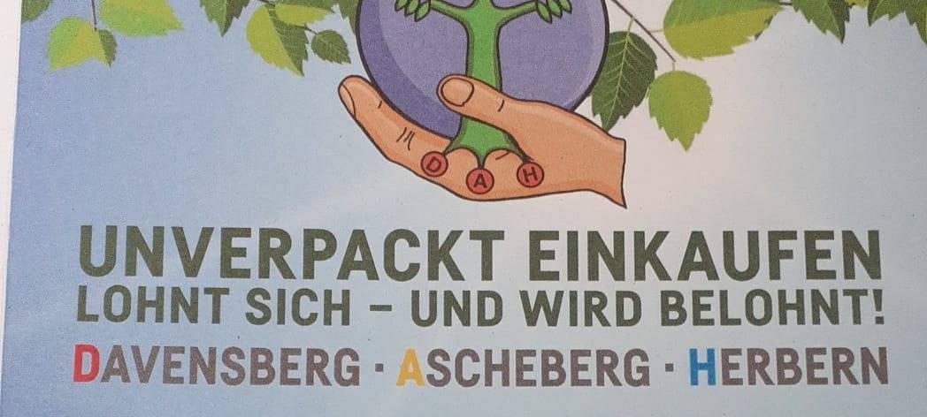 ASCHEBERG: 1. Bilanz "Unverpackt-Aktion"
